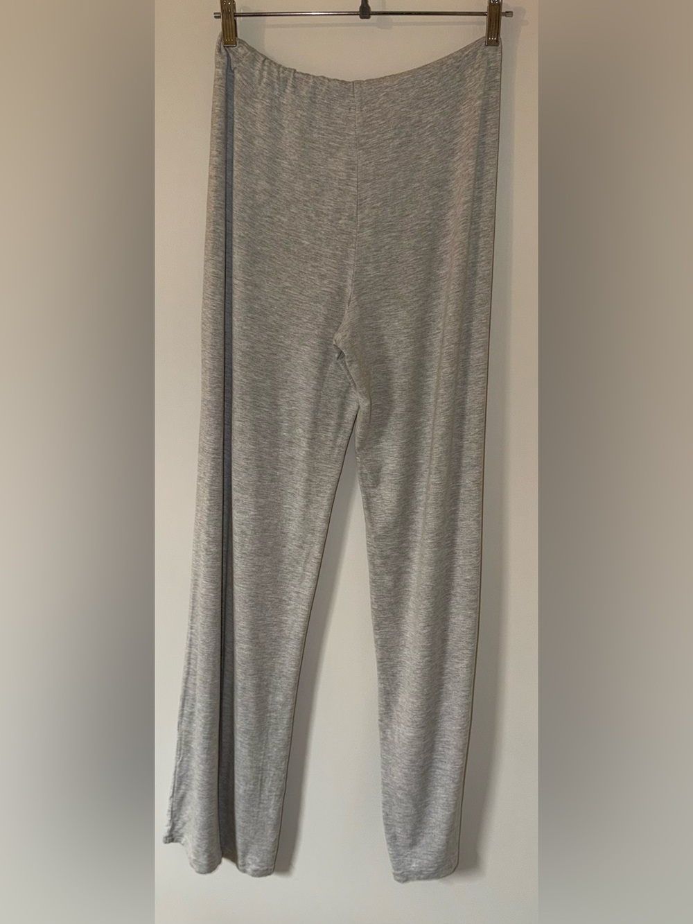 SKIMS Soft Lounge Drawstring Pant Heather Gray Wide Leg Loungewear Size Small - Picture 11 of 11